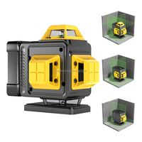 YaJin H3 Niveau laser vert 3D 360° professionnel industriel pour maçonnerie, nivellement de murs, personnalisable OEM