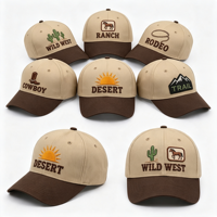 Gorra de Béisbol Personalizada con Logotipo Bordado, Visera Curva, Dos Tonos, 100% Algodón, Estilo Casual para Exteriores
