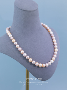 <span class=keywords><strong>Collana</strong></span> da donna di <span class=keywords><strong>perle</strong></span> reali d'acqua dolce naturale <span class=keywords><strong>collana</strong></span> da festa Vintage di gioielli raffinati - Product Image 3