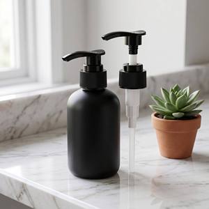 Bomba Dosificadora de Loción de Plástico PP Acanalado Modelo 501B 28/410 de 4 ml, Dispensador Antiderrames para Botellas de Champú, Gel de Ducha y Cosméticos - Product Image 3