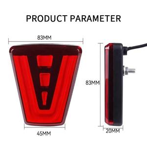 Feu Stop Additionnel LED Style <span class=keywords><strong>F1</strong></span>, Feu de Sécurité Pilote, Feu Arrière d'Avertissement et de Recul 12V pour Voiture, Moto, JDM, BBA, VTT, SUV - Product Image 3