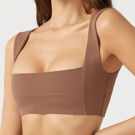 Sports Bra for Women Cross Back Padded Sports Bras Medium Support Yoga Crops With Removable Cups