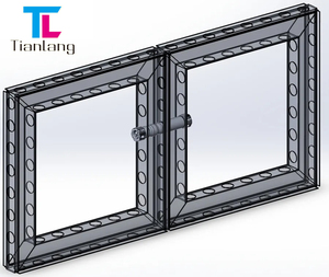 Feria comercial portátil Tianlang, diseño gratuito, peso ligero personalizado, nuevo estilo, cabina de cosméticos moderna 3X6, montaje gratuito - Product Image 4