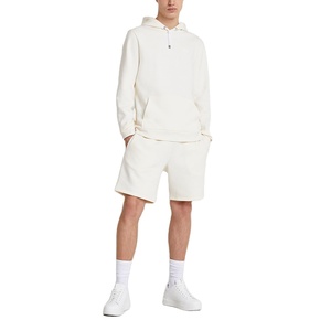 2025 nuove tute da ginnastica personalizzate Xb inverno ed estate Shorts con cappuccio termico con Logo a maglia fornitura all'ingrosso di tessuto - Product Image 1