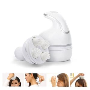 Masseur de tête sans fil Masseur de cuir chevelu électrique avec masseur à main à vibrations à modes multiples pour animaux de compagnie, personnes - Product Image 2