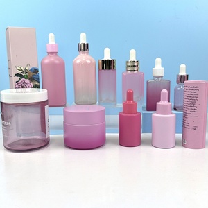 Hot Sale 100ml 50ml 30ml 200ml 1oz Candle Box Packaging Logo Screen Printed Paper Tube Box Plastic <b>Bottle</b> Shampoo Conditioner - Product Image 2