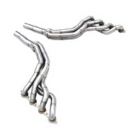 Système d'échappement de course à tubes longs en acier inoxydable haute performance pour Chevrolet Camaro SS V8 6.2L LS3 L99 2010-2015 1-7-8 Vente en gros