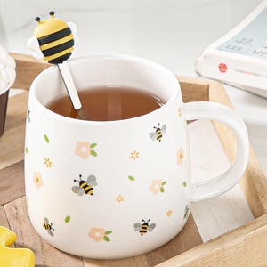 Taza de Café de Cerámica con Diseño de Abeja, Diseño Personalizado, Venta al por Mayor de Fábrica - Product Image 4