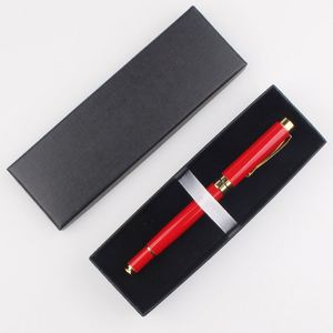 Business Signature Metallic Gel <b>Pen</b> Set With Metal Cover Gift Box Pack Ink - Product Image 2