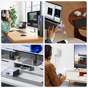 Toocki Chất lượng cao không dây USB Wi-Fi Adapter Wi-Fi 6 dual-band (2.4G/5G) 900Mbps tốc độ trình điều khiển miễn phí cho nhà đa thiết bị sử dụng - Product Image 5