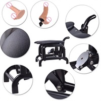 Sex-Möbel Liebesstuhl Gleiter-Maschine Weiblicher Masturbationsvibrator Sexuelle Position Teleskop-Dildo Anal-Vagina Sexstuhl