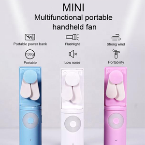 Mini ventilador portátil, nuevo diseño creativo, recargable por USB, respetuoso con el medio ambiente, gran oferta, <span class=keywords><strong>2022</strong></span> - Product Image 2