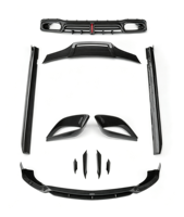 Kit carrosserie CMST Style en fibre de carbone sèche (lame avant, jupes latérales, diffuseur arrière) pour Mercedes AMG E63S W213 Facelift 2021+ - Kit aérodynamique