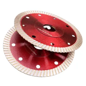 USA Quality Fast Cutting 1.2mm 115mm Ceramic Disc Turbo Blade Granite Porcelain Tile Cut