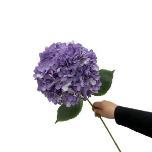 Charlotte <b>Hydrangea</b> <b>Artificial</b> Flower Extra Large Silk Wedding Decoration High Simulation Durability - Product Image 1