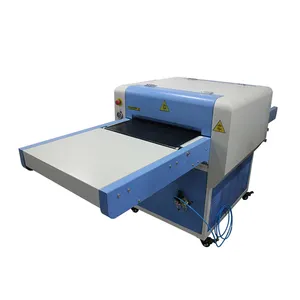 직물 인쇄를 위한 의복 공업에 있는 포일 융합 기계