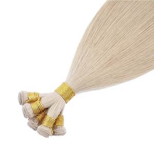 Extensiones de Cabello Tejidas a Mano Jasmine Beauty, Oferta Especial, Cabello Rubio con Cutícula Alineada, 100% Cabello Humano Remy, Tejido Natural, Venta al por Mayor - Product Image 6