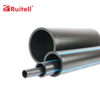 Tuyau en PEHD flexible et durable pour l'isolation thermique, alimentation en eau, certifié CE, durée de vie de 50 ans, respectueux de l'environnement