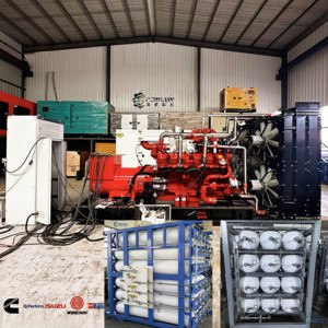 Últimos Descuentos: Tanque de Almacenamiento de CNG Paralelo de 5000KW, Generador de Gas Natural de 500kw, 1MW, 2MW con Motor CUMMINS/WEICHAI - Product Image 4