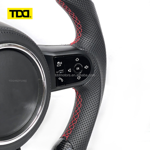 Volante de fibra de carbono TDD LED para BMW MINI R56 R50 R58 R57 R55 F53 F56-LCi2, piezas de fibra de carbono para Mini Coupé - Product Image 3