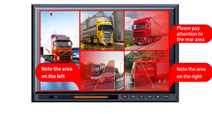 5ch 10.1 inch DVS BSD ai Màn hình <span class=keywords><strong>Rear</strong></span> <span class=keywords><strong>View</strong></span> back up hệ thống camera xe tải - Product Image 2