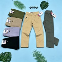 Pantalon chino décontracté extensible pour garçons, couleur unie, taille 16-20, 5,85 dollars, YQ273, plusieurs couleurs disponibles