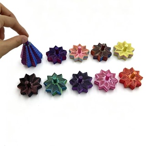 3D Printed Stress Relief Toy - Carrot Tower Spinning Creative <b>Mini</b> Spiral Toy - Product Image 6