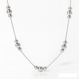 Tendencias 2025, Collar Moderno y Exclusivo de Acero Inoxidable 316L, Resistente al Agua y al Deslustre, con Baño de Oro Real de 18K, para Mujer - Product Image 5