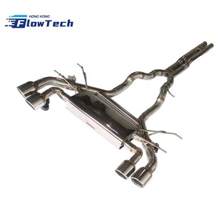 ท่อไอเสียแคทแบคประสิทธิภาพสูง OEM Ss304 สำหรับ Jaguar F-TYPE V8 5.0T พร้อมระบบวาล์วควบคุมเสียง - Product Image 1