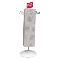 Présentoir à chaussettes en métal, présentoir rotatif avec crochets en acier, 100 ensembles, taille du client, personnalisé pour suspendre des chaussettes 2 ~ 10 couches