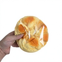 Jumbo Pineapple Bun Squishy en mousse PU à remontée lente, jouet anti-stress réaliste en forme de pain, accessoire sensoriel pour le soulagement de la pression