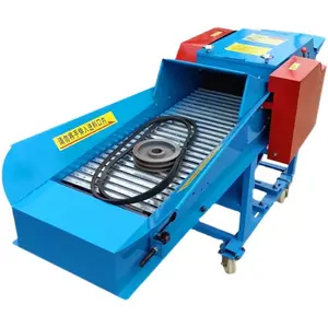 electric chaff cutter and grinder combined machine livestock feed processing grass shredder hay cutter