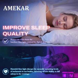 Gafas de Sol Redondas con Logotipo Personalizado 2026, Unisex, Lentes Rojo Naranja, Anti Radiación, para Juegos de Computadora, Anti Luz Azul, para Dormir - Product Image 3