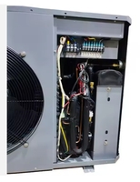 Pompe à chaleur air-eau monobloc 13,2 kW R32 EVI Full DC Inverter A+++ WiFi pour chauffage, refroidissement et ECS domestiques
