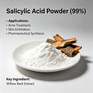 <span class=keywords><strong>Poudre</strong></span> d'<span class=keywords><strong>acide</strong></span> <span class=keywords><strong>salicylique</strong></span> 99% pure |   <span class=keywords><strong>Acide</strong></span> <span class=keywords><strong>Salicylique</strong></span> de Qualité Cosmétique pour Traitement de l'Acné, Matière Première Exfoliante et Séborégulatrice - Product Image 3