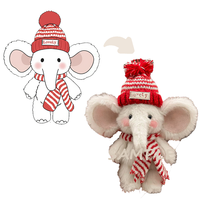 Jouets en peluche personnalisés sans minimum de commande, fabricant de porte-clés en peluche, mini porte-clés en peluche personnalisés par un fabricant de jouets professionnel