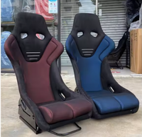 Siège de simulateur de course à prix d'usine avec rail coulissant, siège baquet Bride en suède, sièges sport Recaro, Recaro CS de luxe