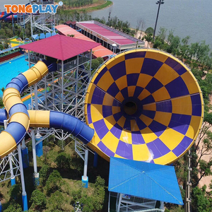 Fabuloso y Divertido Tobogán <span class=keywords><strong>Storm</strong></span> <span class=keywords><strong>Rider</strong></span> de Fibra de Vidrio para Parque Acuático, Tobogán de Agua Tipo Tifón - Product Image 1