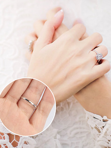 Ajustador de anillo Ajuste de tamaño PadRing Ajustador invisible Ajustador de anillo de plástico transparente - Product Image 4