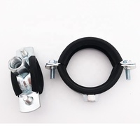 Type de soudage M8 colliers de serrage matériau de construction pince de tuyau en acier au carbone collier de serrage suspendu