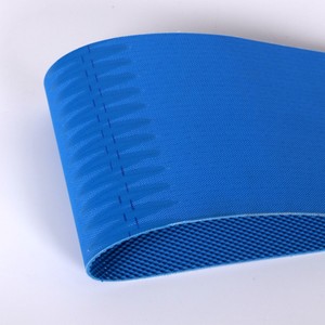 Nuova Macchina Avvolgitrice con Nastro Trasportatore in PU Alimentare Antitaglio a Motivo Diamantato Blu per Uso Domestico, Legno, Farmacia, Vendita al Dettaglio di Pollo - Product Image 3