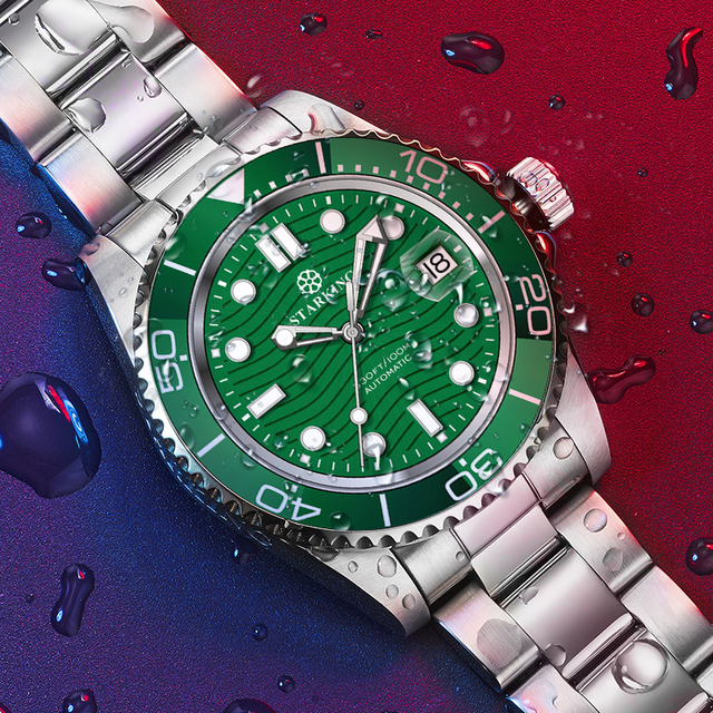Luxury Customized 316L Stainless Steel High Water Resistance and Super Luminous Function Men's Automatic Mechanical Watch