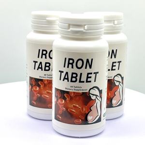 Tabletas de Fumarato Ferroso Sin Azúcar ANYUAN para Adultos, Regulación Corporal, Síntesis de Proteínas, Suplemento Vitamínico, 60 Tabletas, Tomar 1-2 - Product Image 4