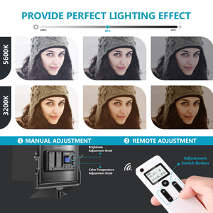 <span class=keywords><strong>Neewer</strong></span> Kit d'éclairage vidéo à panneau <span class=keywords><strong>LED</strong></span> avancé 660 à 2 unités, photographie à intensité réglable avec télécommande sans fil 2,4 G pour la prise de vue en studio - Product Image 3
