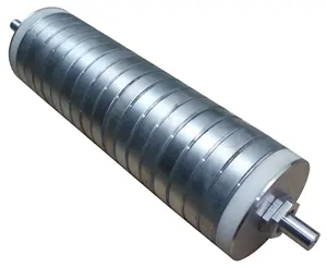 Lebih dari 10000 Gauss Rol Magnet Putar Kustom Permanen untuk Sabuk Konveyor Pemisah Drum Magnetik