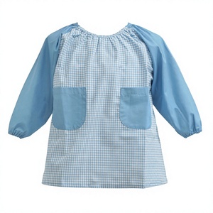 <span class=keywords><strong>Blouse</strong></span> en coton Haushead à manches longues, sans repassage, tailles 110cm-130cm, <span class=keywords><strong>pour</strong></span> la <span class=keywords><strong>maternelle</strong></span> et la préparation à l'entrée à l'école, <span class=keywords><strong>pour</strong></span> enfants - Product Image 5