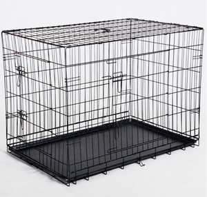 Metal büyük oyun parkı tel hayvan Metal kamp kapalı açık kafes büyük köpekler için çatı ile - Product Image 1