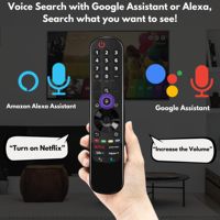 Remplacement pour télécommande magique pour LG Smart TV,MR21GA MR22GA MR23GA AKB76039901 avec pointeur et fonction vocale infrarouge