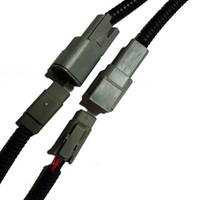 Jst Xh 2.50 2.54 perumahan Shell kawat Harness terisolasi cincin Terminal kabel 2 3 4 5 6 Pin konektor perakitan