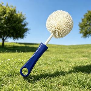 Brosse à charbon de pierre blanche pour foyer, outil de nettoyage de cheminée portatif - Product Image 1
